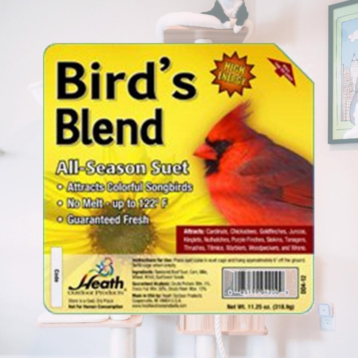 Picture of Heath Mfg DD4-12 Birds Blend Suet 1