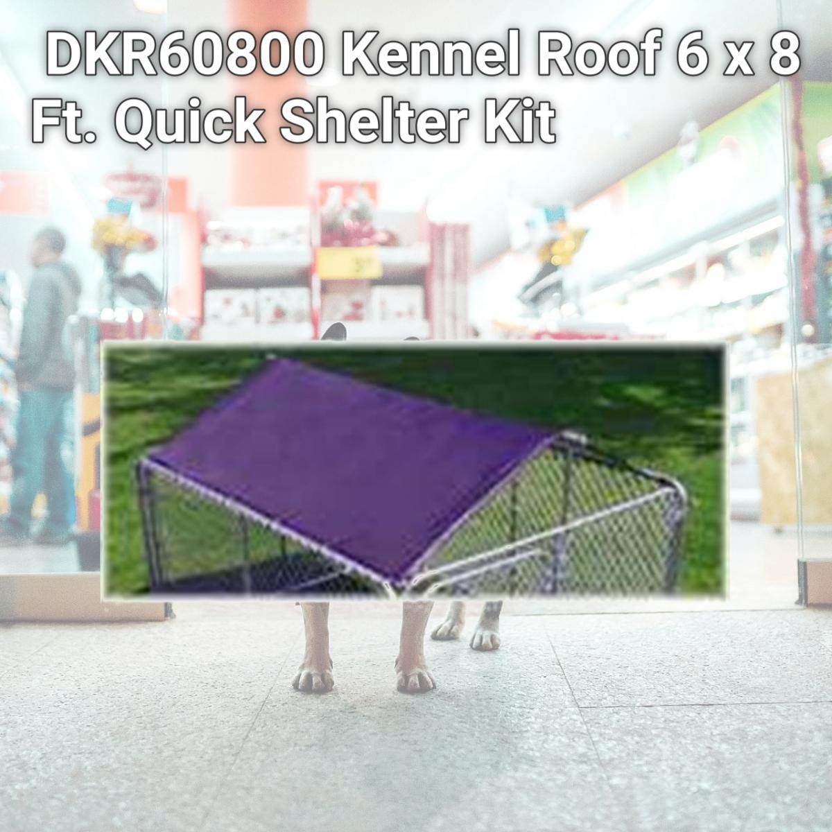 Picture of Stephens Pipe & Steel DKR60800 Kennel Roof 6 x 8 Ft. Quick Shelter Kit