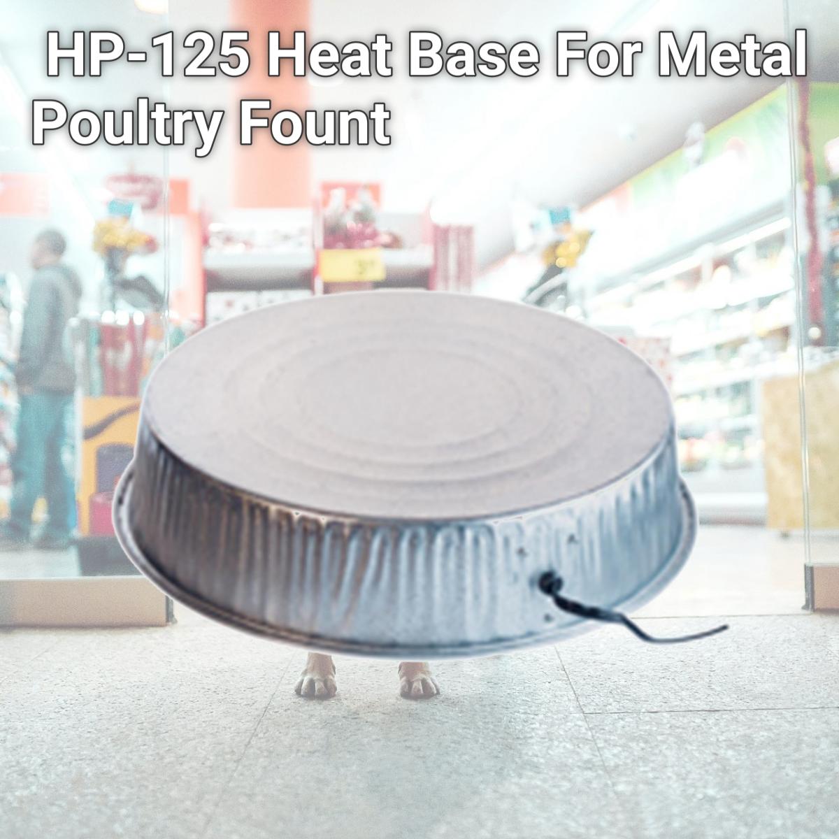 Picture of Farm Innovators HP-125 Heat Base For Metal Poultry Fount