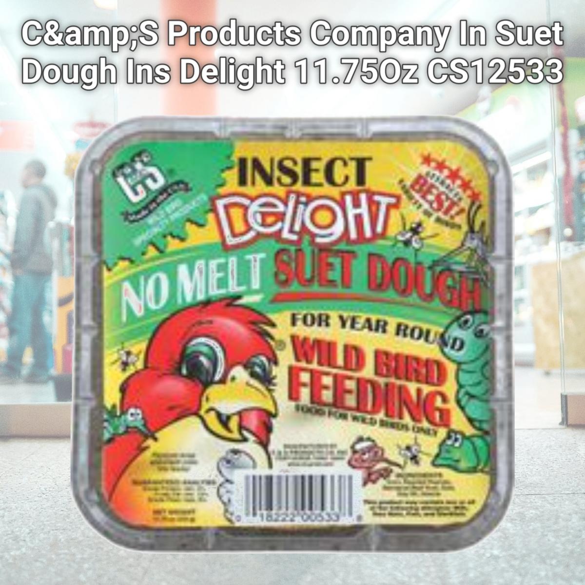 Picture of C&amp;S Products Company In Suet Dough Ins Delight 11.75Oz CS12533 