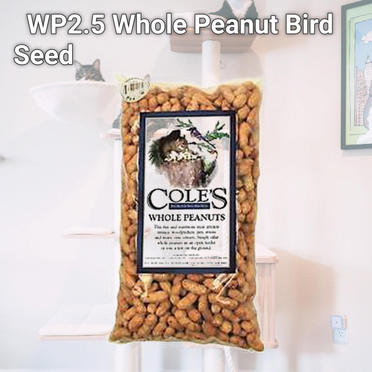 Picture of Coles Wild Bird Product 2968196 WP2.5 Whole Peanut Bird Seed