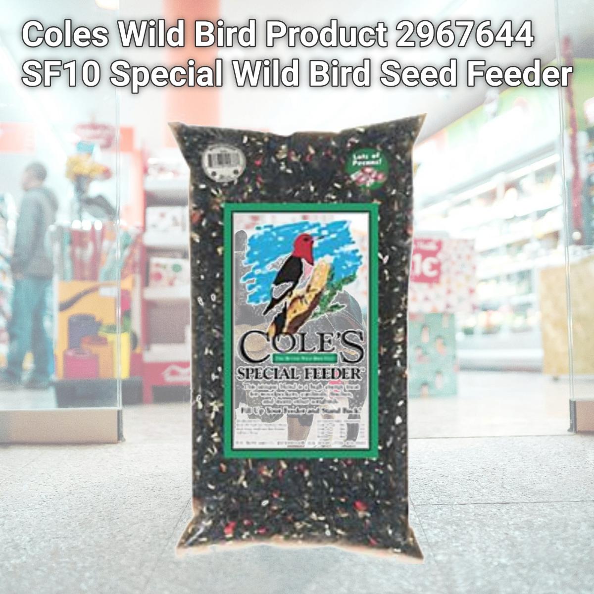 Picture of Coles Wild Bird Product 2967644 SF10 Special Wild Bird Seed Feeder