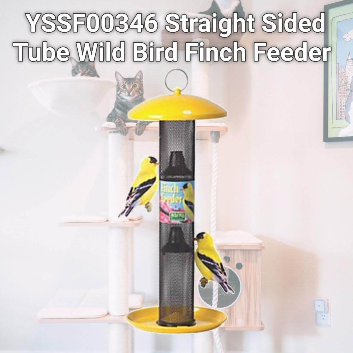 Picture of Woodstream 7964596 YSSF00346 Straight Sided Tube Wild Bird Finch Feeder