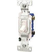 Picture of Cooper Wiring 0177196 Cooper Lighted Grounding Toggle Switch, 120 Vac, 15A - 3 Way