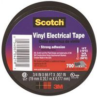 Picture of 3M 0094474 Scotch Electrical Tape, 0.75 in. W x 66 ft. x 0.007 in. T, Black