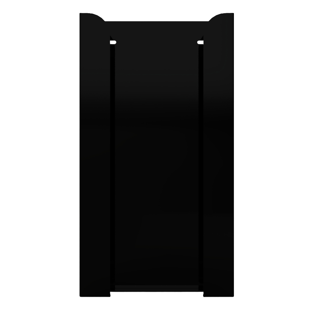 GL44X04BK Quad Stackable Steel Glove Dispenser, Black