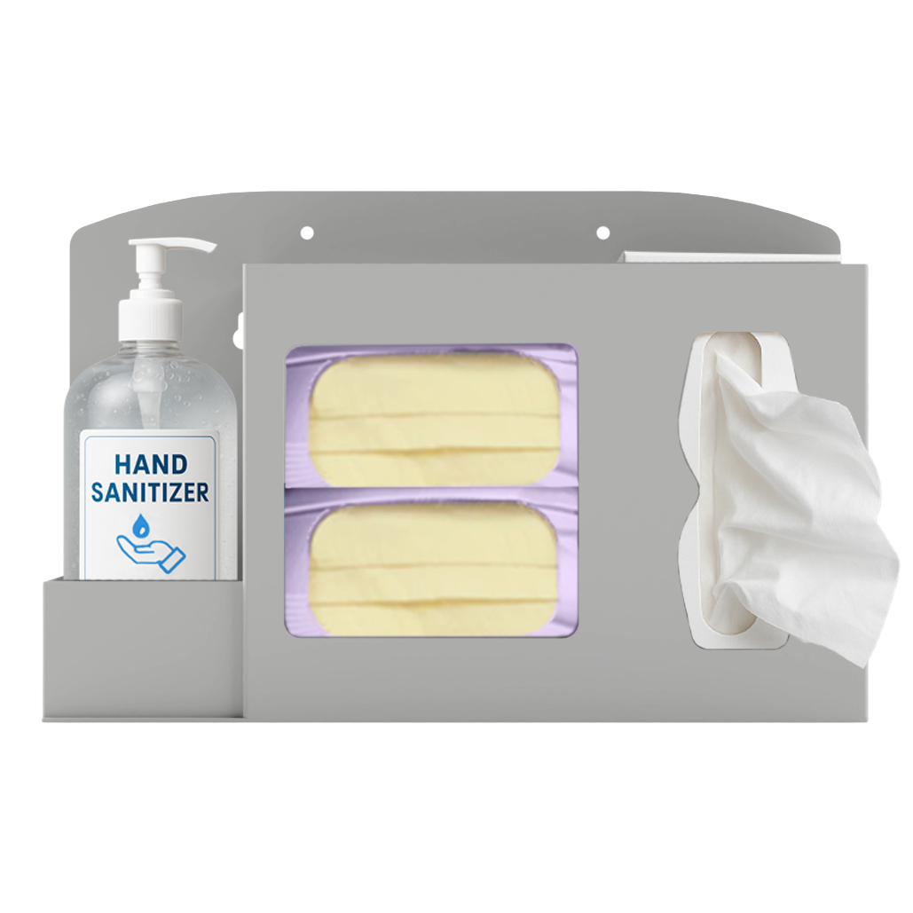 HS10X02BG ABS Hygiene Station Gel Bottle, Beige