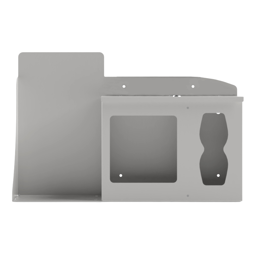 HS20L04BG Steel Hygiene Station Gel Dispenser Locking, Beige