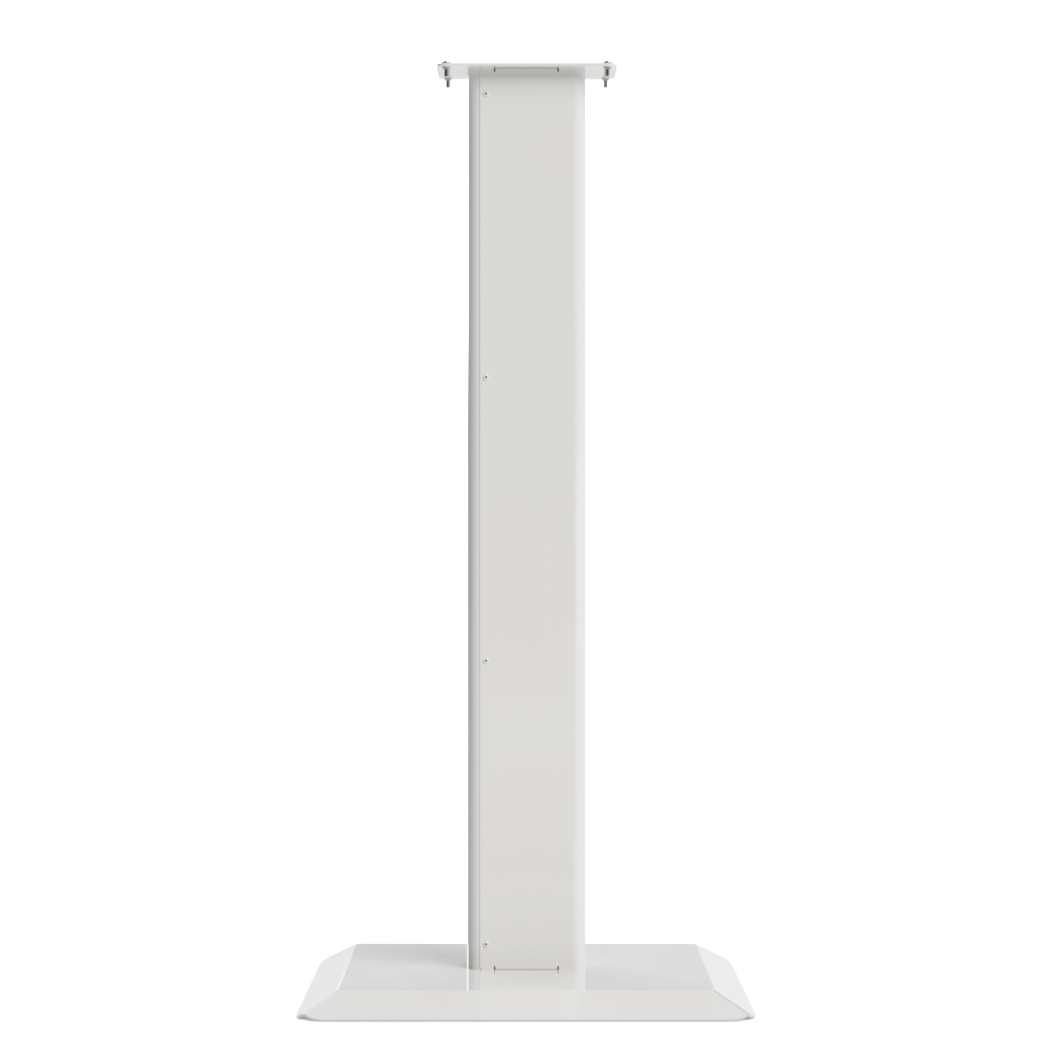 KS10X04WH Steel Floor Stand, White