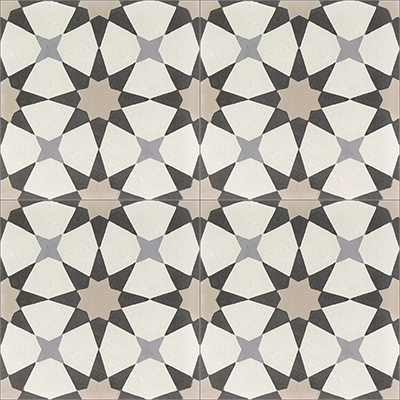 Agadir Cement Tiles, Cafe 07 - Box of 12