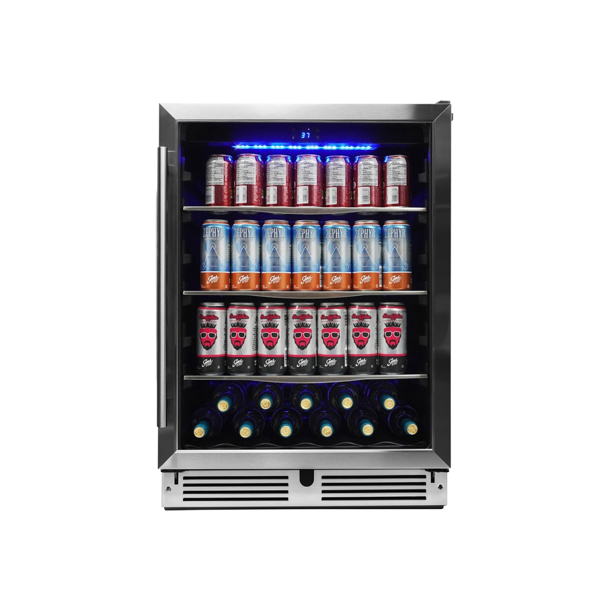 Picture of Danby DADBC057D1BSS 24 in. Under Counter Beverage Center - Stainless Steel