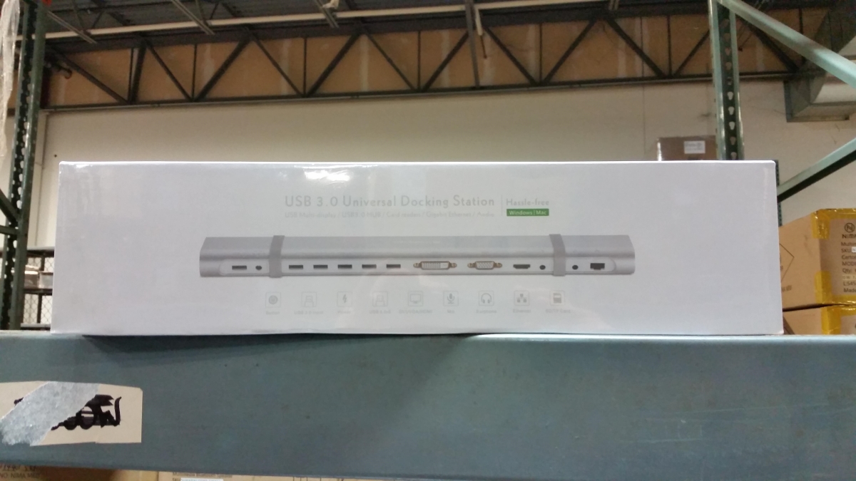 PU70704 USB 3.0 Universal Docking Station