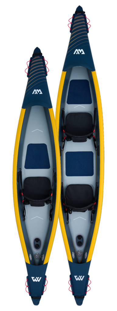 AIR-K 440 Tomahawk High Pressure Speed Kayak for 2-Person