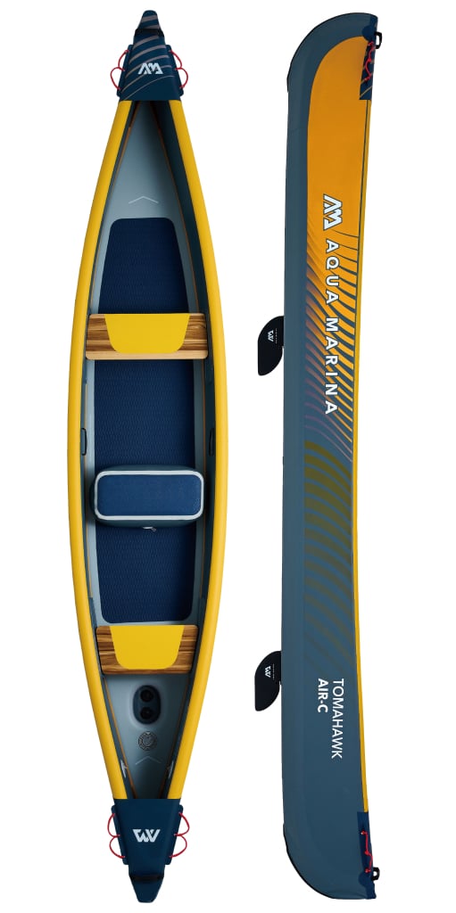 AIR-C Tomahawk High Pressure Speed Canoe for 2 to 3-Person