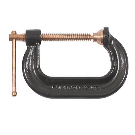 C-Clamp,4 in Maximum Opening,Black