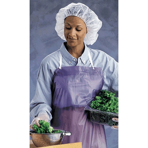 Picture of Ansell 012-56-100-33X44 Heavy-Duty PVC with 3 Piece Ties Apron, 20 mil