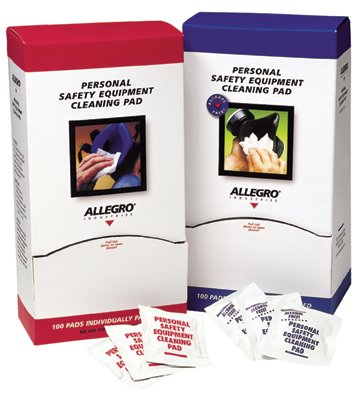Picture of Allegro 037-1001-05 8 x 11 ft. Respirator Alcohol Wipes- Big Ones