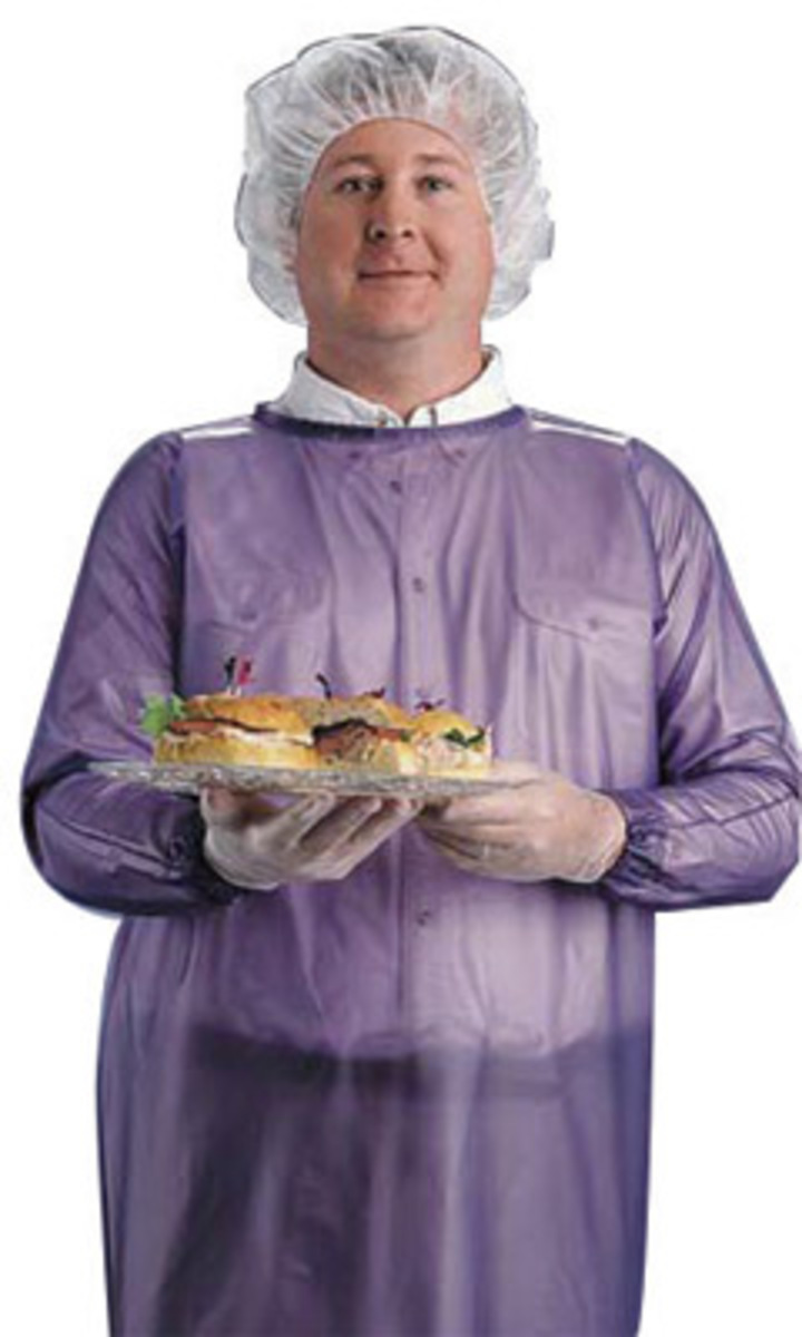 Picture of Ansell 012-56-910-M 950191 Coat Aprons Vinyl Completly Heat Seale, 8 mil, Medium