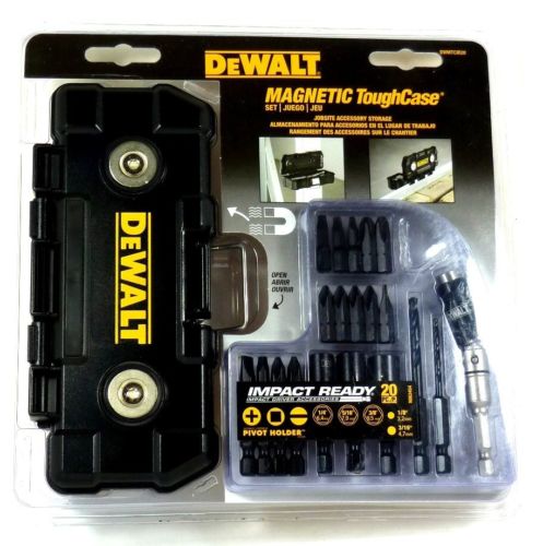 Picture of Dewalt 115-DWMTCIR20 Impact Ready Magnet Tough Case Set - 20 Piece