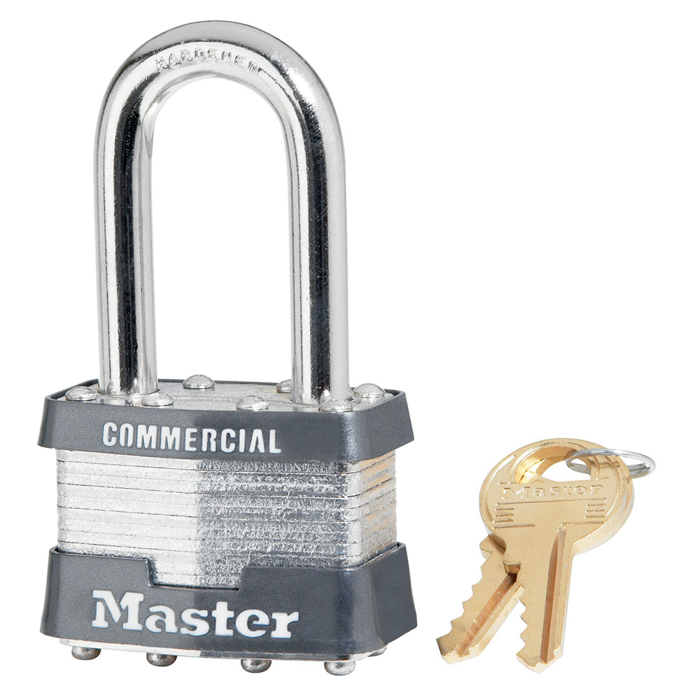 Picture of Master Lock 470-1KALF-3303 1.5 in. 4 Pin Tumbler Padlock Keyed Alike Shackle