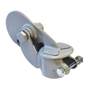 Exhaust Rain Cap, Powder Coated, Steel, Gray, Bolt Mounting