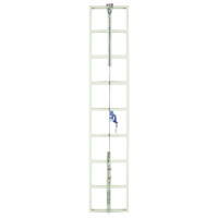 Picture of MSA 454-SFPLS350040 40 ft. Sure Climb Ladder Cablesystem CSA