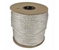 1000 ft. x 0.12 in. Solid Braid Rope - Nylon - White