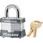 Picture of Master Lock 470-3KA-0303 4 Pin Tumbler Laminatedpadlock Key