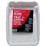 Paint Tray Liner Project Select Plastic 11" W X 15" L 1 qt Disposable White, 10PK