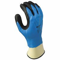 Picture of Best Glove 845-377XL-09 Nitrile-Coated Gloves&#44; Extra Large - Blue & Black