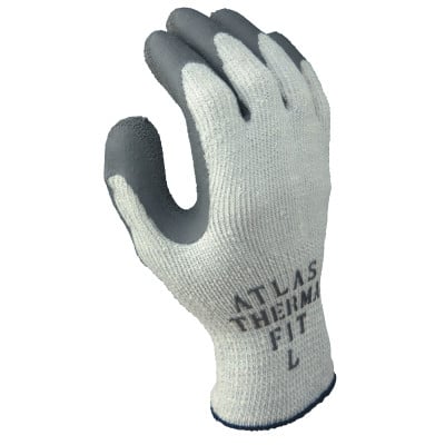 Picture of Best Glove 845-451M-08 Latex Coated Gloves&#44; Light Gray & Dark Gray - Medium