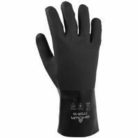 Picture of Best Glove 845-7710R-10 10 in. Black Knight Chemical Resistant Glove