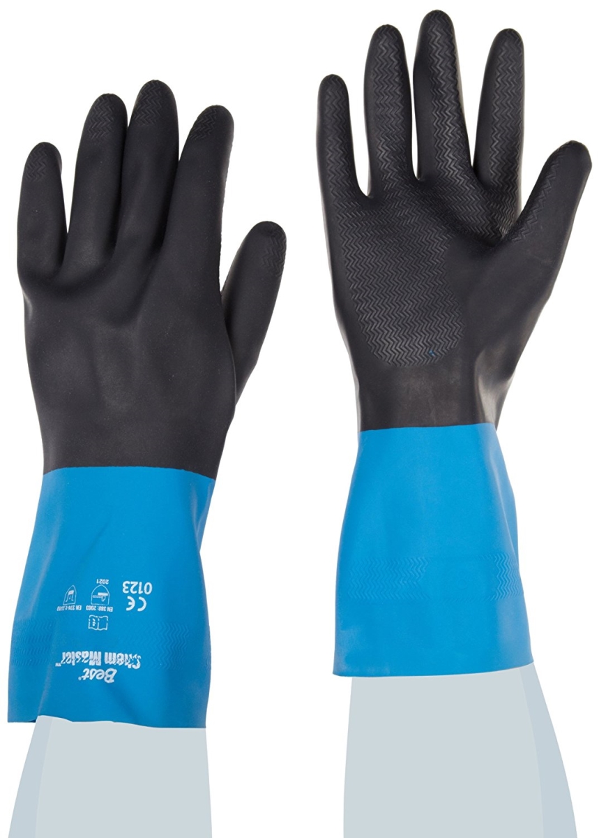 Picture of Best Glove 845-CHMXL-10 Neoprene Over Natural Rubber Glove&#44; Chemical Resistant - Extra Large