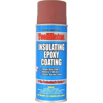 Picture of Aervoe 205-401 12.5 oz Red Epoxy Insulating Coating - Aerosol - Pack of 12