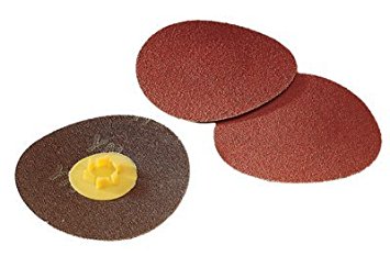 Picture of 3M Abrasive 405-051144-11427 1 in. Cubitron 963G Coated Ceramic Quick Change Disc - Yellow Button