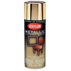 Picture of Krylon 425-K01701 Metallic Paint Can - Bright Gold