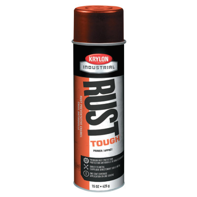 Tough Coat Advanced with Rust Barrier Technology Spray Paint, 15 oz, Red Oxide Primer, Ultra, 6PK