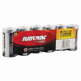620-ALC-6J 1.5V C Maximum Alkaline Shrink Batteries - Pack of 6