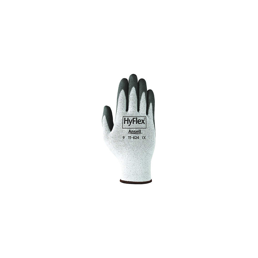 Picture of Ansell 012-11-427-10 Hyflex 13 Cut Resistant Gloves Liner Knit Wrist PU & Nitrile Size 10