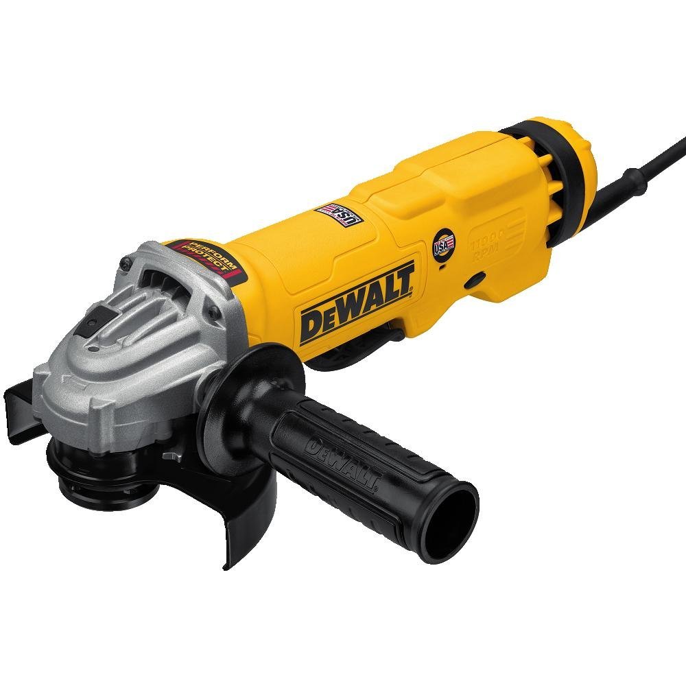 Picture of Dewalt 115-DWE43114 High Performance Paddle Switch Cuttoff And Grinder With Trigger Lock&#44; 4.5 x 5 in.