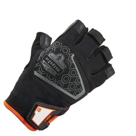 150-17283 ProFlex 860 Heavy Lifting Black Utility Gloves - Medium, Pack of 6