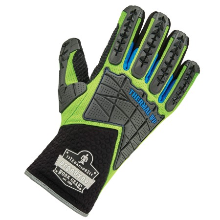 150-18106 ProFlex 925WP Performance Dorsal Impact-Reducing & Thermal WP Lime Gloves - 2XL, Pack of 6