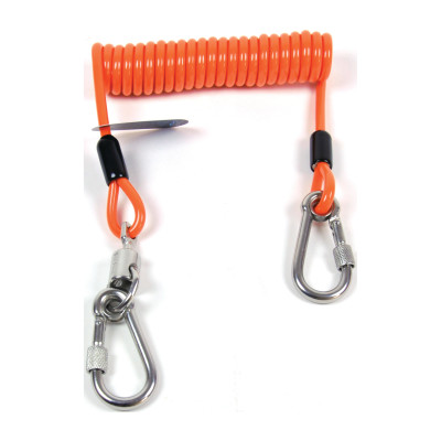 493-MCOILLAN36-48 48 in. 2 Leg Tool Lanyards with D-Rings - 5 lbs Capacity