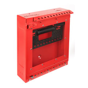 Wall Mount Group Lock Box - Red