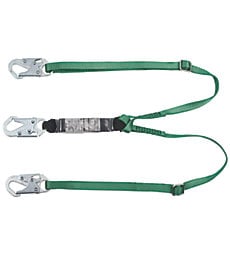 454-10193128 6 ft. V-Series Standard Single-Leg Adjustable Energy Absorbing Lanyard