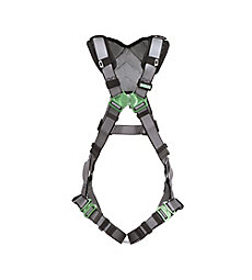 454-10194962 Back & Hip D-Rings, Quick-Connect Leg Straps V-Fit Harness, Extra Large