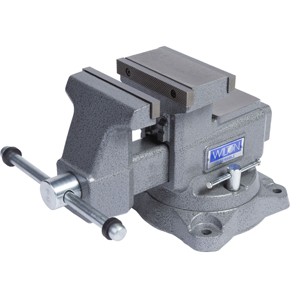 6.5 in. Mechanics Vise Reversible Jaw with Swivel Base