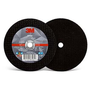 Picture of 3M 405-051125-87462 Silver Type 1 Cut-Off Wheel&#44; Black - 4 x 0.060 x 0.37 in.