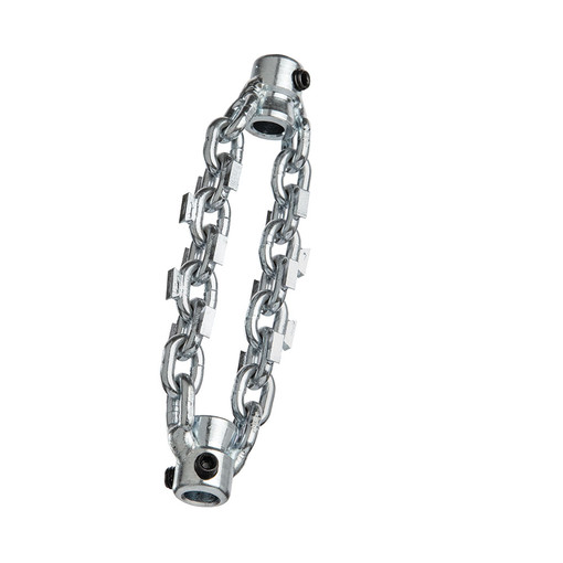 Flex Shaft 2-Chain Knocker with Carbide Tip for 2 in. Pipe, 0.31 in. Cable