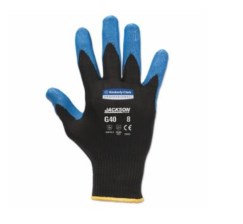 412-40227 G40 Nitrile Foam Coated Gloves - Blue & Black, Size 9 -  Kimberly-Clark